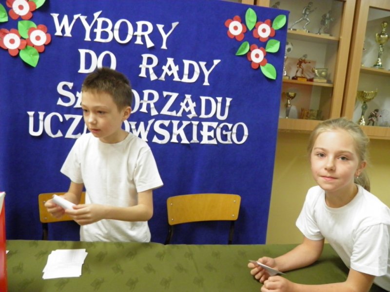 Wybory do rady samorządu uczniowskiego